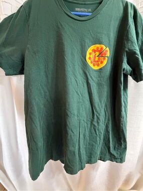 Men's baseball lifestyle pizza shirt
